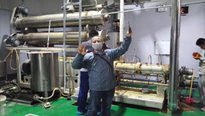 turkey customer in factory