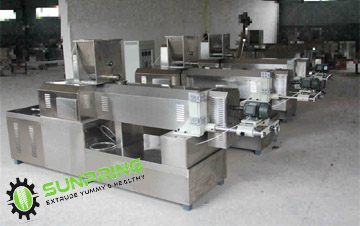 Double screw extruder